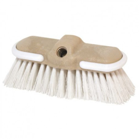 BROSSE DE NETTOYAGE À BRINS DURS BLANC