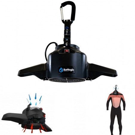 CINTRE SECHOIR ELECTRIQUE SURFLOGIC WETSUIT PRO DRYER POUR COMBINAISON