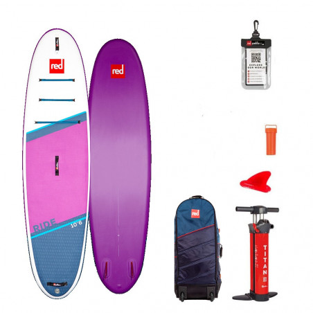 PADDLE GONFLABLE RED PADDLE RIDE PURPLE 10.6 2022