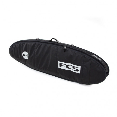 HOUSSE DE SURF FCS TRAVEL 1 FUN BOARD NOIR/GRIS 6.3