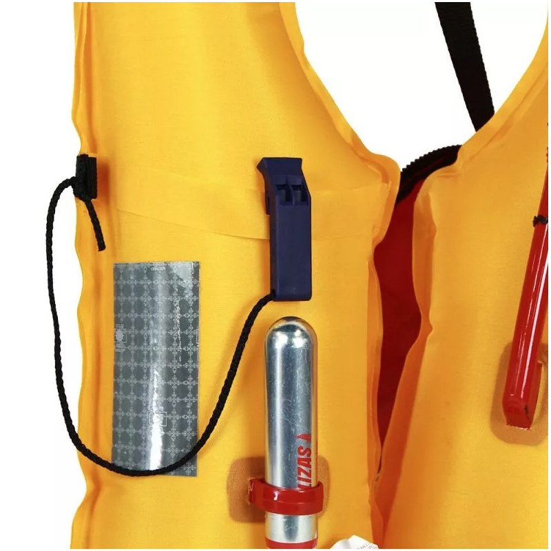 Gilet de sauvetage gonflable automatique - 2782646 - TeamO Marine - 170 N /  unisexe / avec harnais de sécurité