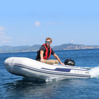 BATEAU GONFLABLE INTEX EXCURSION 5 + 2 AVIRONS + GONFLEUR pas cher en vente  sur stock