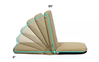 Siege Inclinable Autoportant Kactus - Caramel -Nautigames Magasin 3