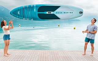 Paddle Gonflable Ultra-leger Aqua Marina Airo Tpu 11.0 -Nauti Games Boutique 14petite