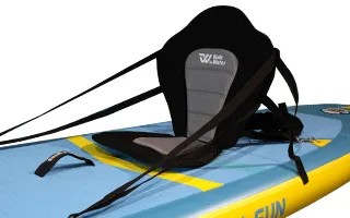 PACK COMPLET PADDLE KAYAK GONFLABLE AIRGLISS SUN 11.0 JUSQU'A 2 PERSONNES (max. 170kg) -Nauti Games Boutique siege%20sun