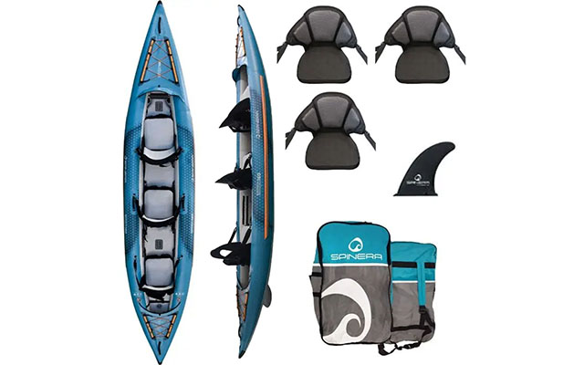 Kayak Gonflable Spinera Tenaya 160 3p 13 Kayak Gonflable Spinera Tenaya 160 3p -Nautigames Magasin pack