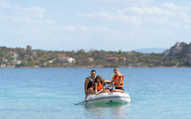 ANNEXE GONFLABLE AQUA MARINA FOND HAUTE PRESSION 2.98M -Nautigames Magasin